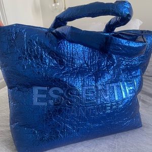 Essentiel Antwerp Blue Metallic Bag